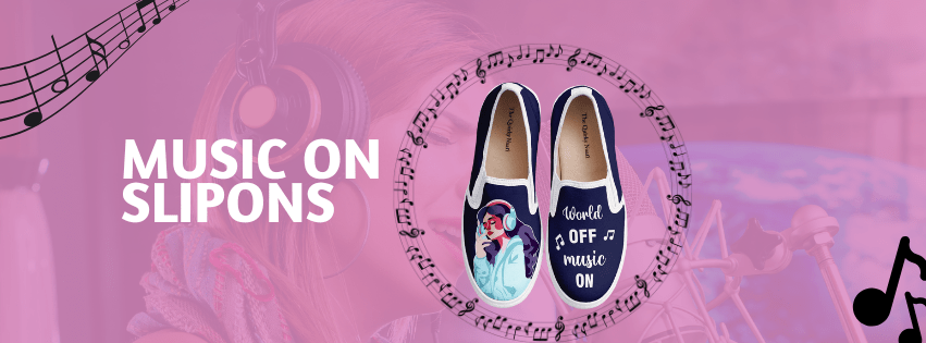 From Playlist to Pavement – Music On Slip-ons That Rock! - The Quirky Naari