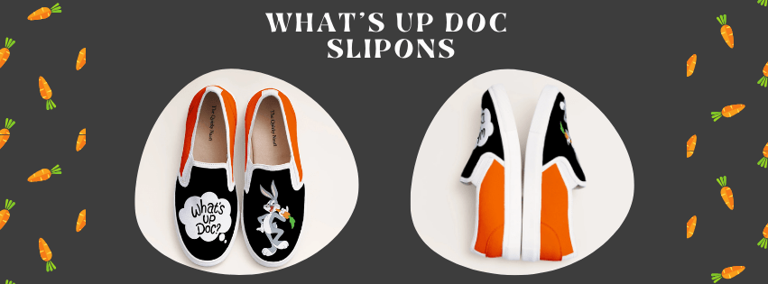 Iconic Bunny Energy – Bugs Bunny Slip-ons That Scream Personality - The Quirky Naari