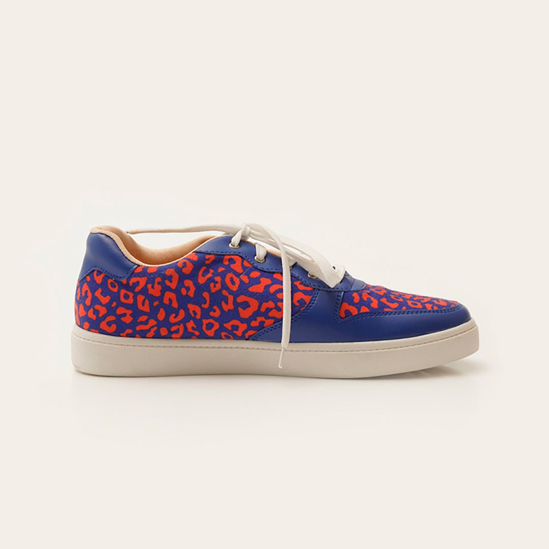 Blue Wildcat Sneakers - The Quirky Naari