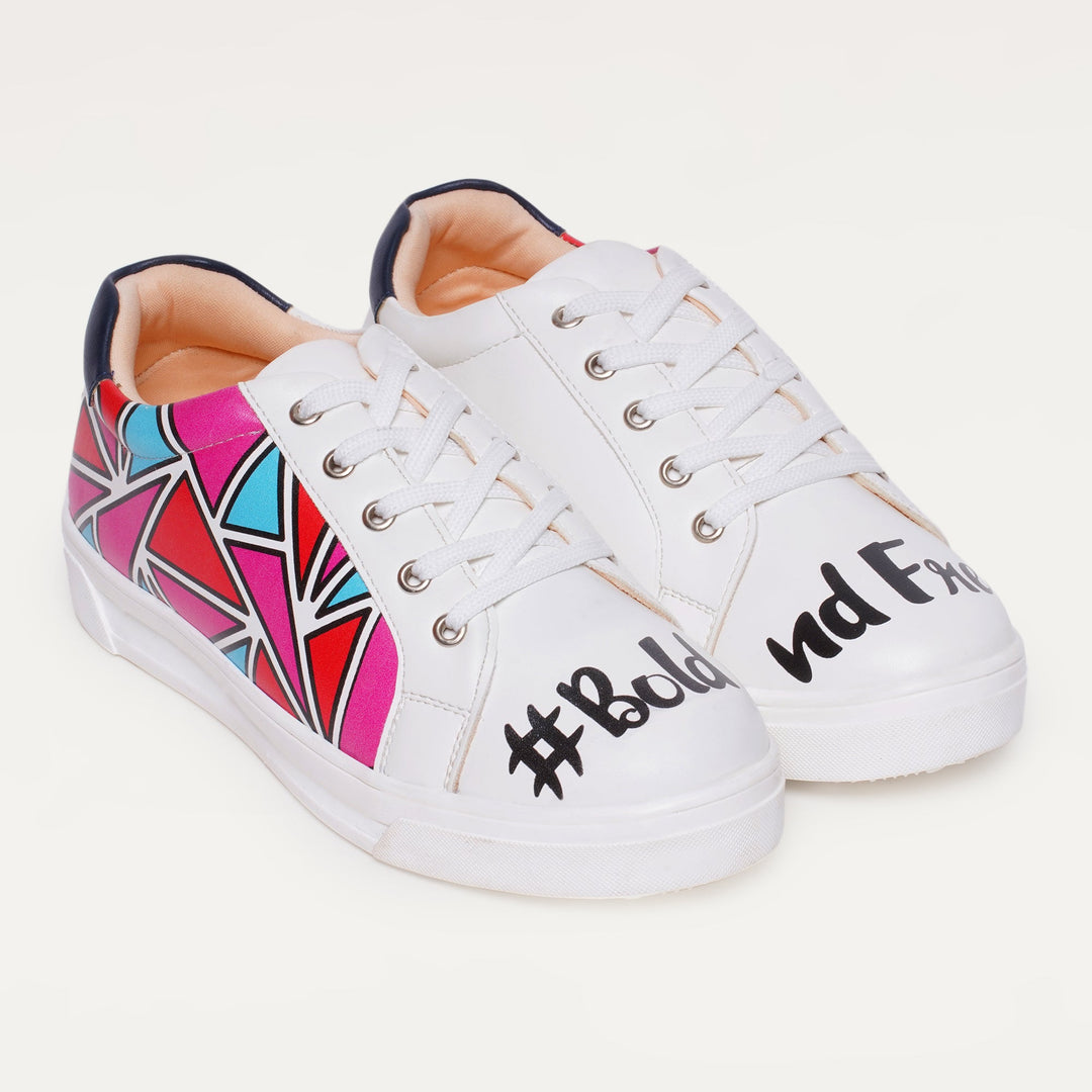 Bold and Free Sneakers - The Quirky Naari