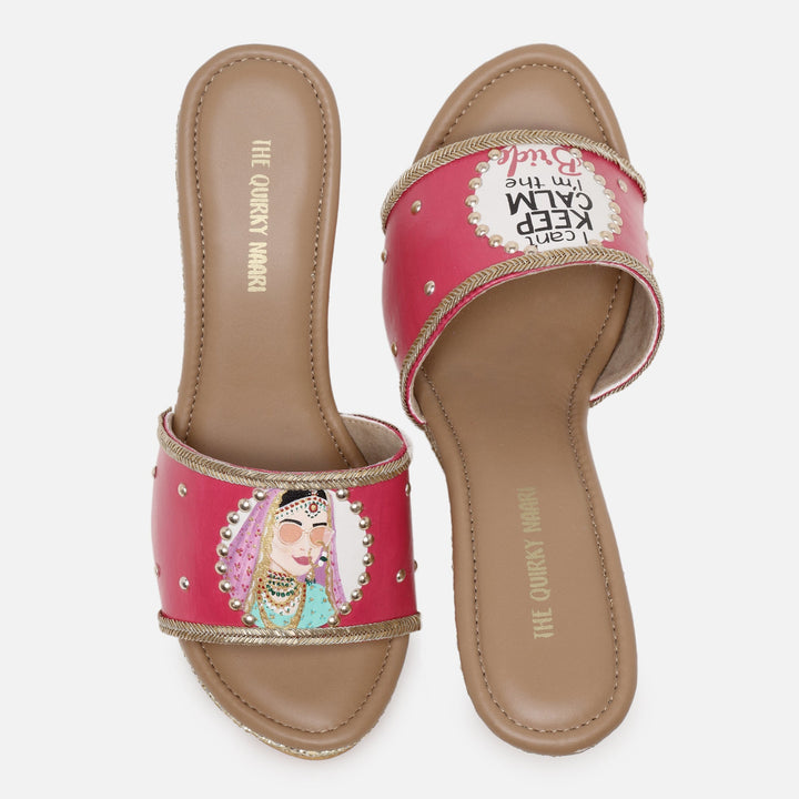 Bridal Wedges - The Quirky Naari