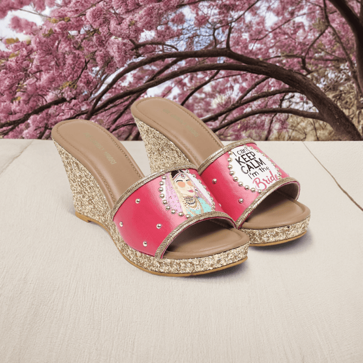 Bridal Wedges - The Quirky Naari