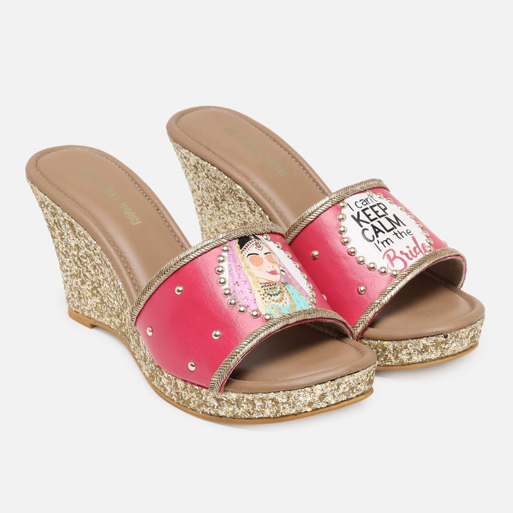 Bridal Wedges - The Quirky Naari