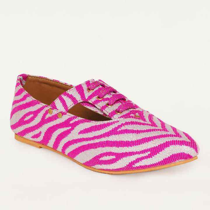 Juliet Oxfords in Pink - The Quirky Naari
