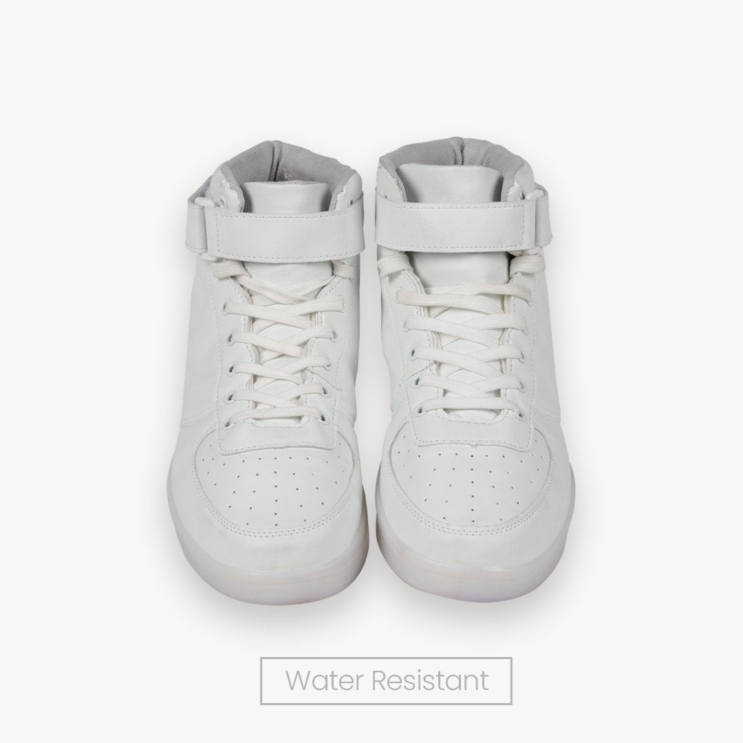 Light me up Sneakers - High Top - The Quirky Naari
