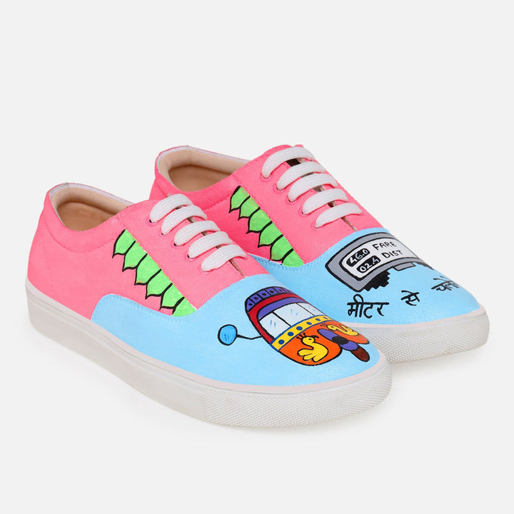 Meter Se Chaloge Sneakers - The Quirky Naari