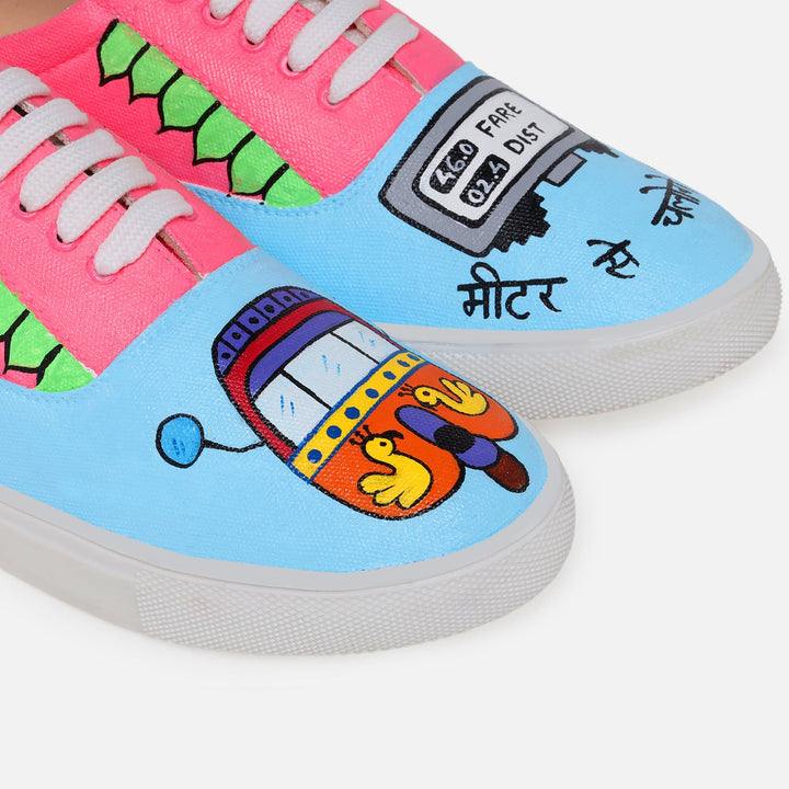 Meter Se Chaloge Sneakers - The Quirky Naari