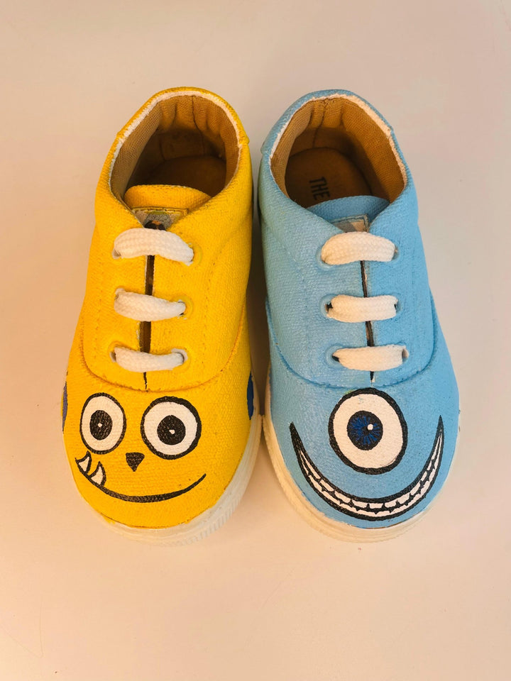Mismatch Minion Sneakers - The Quirky Naari