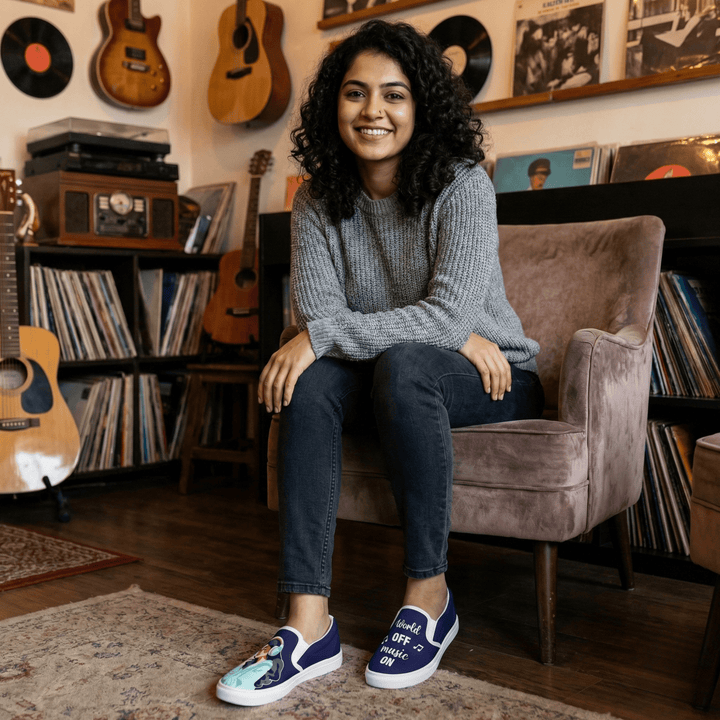 Music On Slipons - The Quirky Naari