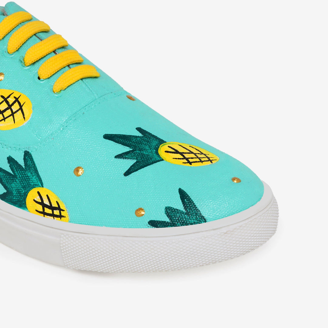 Pineapple Sneakers - The Quirky Naari
