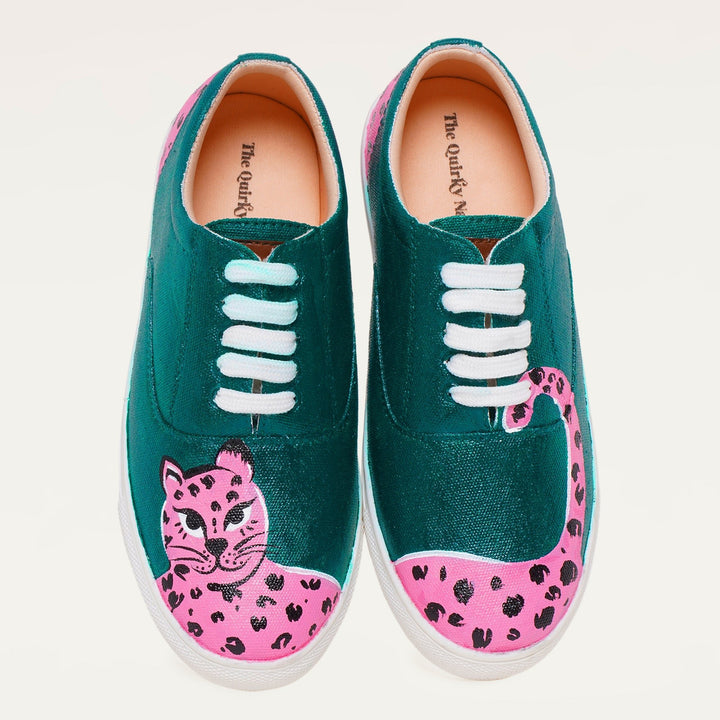 Pink Panther Sneakers - The Quirky Naari