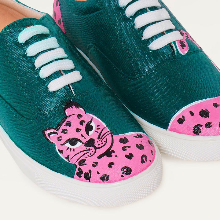 Pink Panther Sneakers - The Quirky Naari