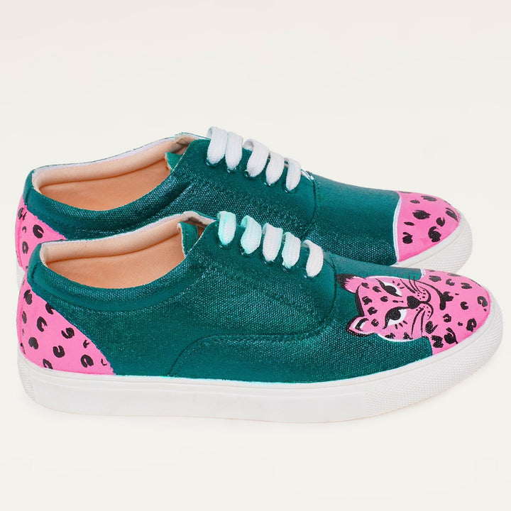 Pink Panther Sneakers - The Quirky Naari