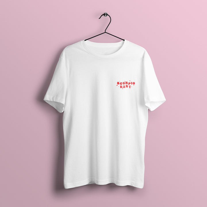 Zodiac T-shirt - Scorpio - The Quirky Naari